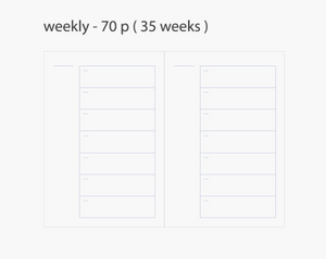 Minimal Planner S - Dateless - Livework