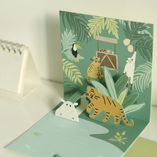 Load image into Gallery viewer, Daily Pop Up Card - 09 Jungle
