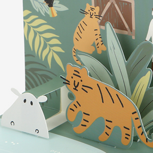 Daily Pop Up Card - 09 Jungle