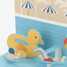 Load image into Gallery viewer, Daily Pop Up Card - 10 Swimming