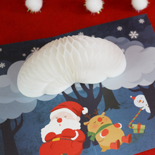 Load image into Gallery viewer, Honeycomb 3D Card - Silent Night
