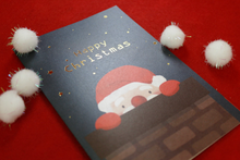 Load image into Gallery viewer, Honeycomb 3D Card - Santa Nose