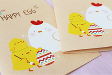Load image into Gallery viewer, Honeycomb 3D Card - Happy Egg
