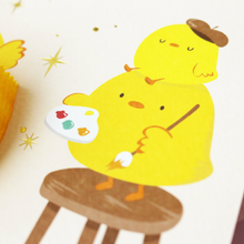 Load image into Gallery viewer, Honeycomb 3D Card - Happy Egg