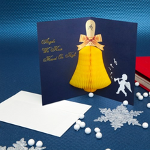 Load image into Gallery viewer, Honeycomb 3D Card - Handbell