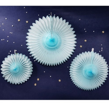 Load image into Gallery viewer, Honeycomb Ornament Card - Snowflakes
