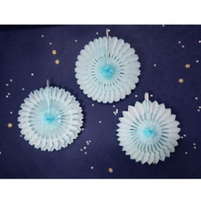 Load image into Gallery viewer, Honeycomb Ornament Card - Snowflakes