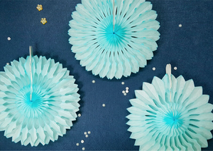 Honeycomb Ornament Card - Snowflakes