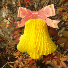 Load image into Gallery viewer, Honeycomb Ornament Card - Honey Bell