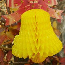 Load image into Gallery viewer, Honeycomb Ornament Card - Honey Bell