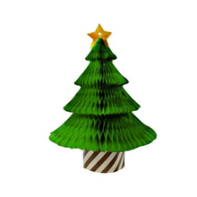 Load image into Gallery viewer, Honeycomb Ornament Card - Christmas Tree