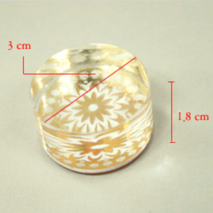 Crystal Round Stamp - Small