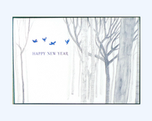 Load image into Gallery viewer, White Wood New Year - Card