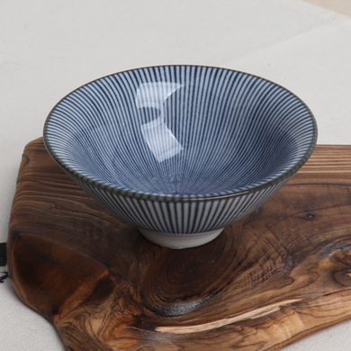 Blue Striped Cup