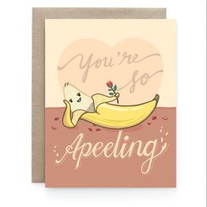 Seductive Banana - Greeting Card
