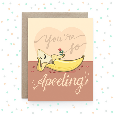Seductive Banana - Greeting Card