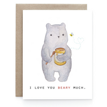 Load image into Gallery viewer, Love You Beary Much - Greeting Card