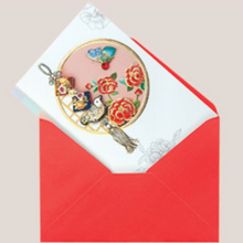 Load image into Gallery viewer, Traditional Jokagbo Bird Tassel - Greeting Card
