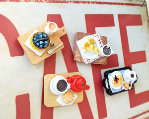 Breakfast Magnets - 4 Piece Set