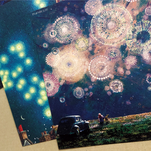 Last Flowers - Postcard
