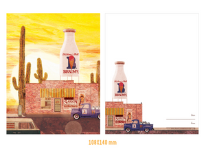 Braum's Yellow Sky - Postcard