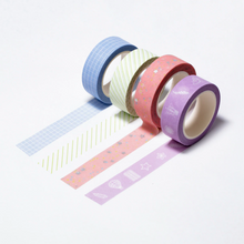 Load image into Gallery viewer, Washi Tape Basics Set - Dreamy Pastel