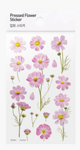 Load image into Gallery viewer, Pressed Flower Sticker - Cosmos