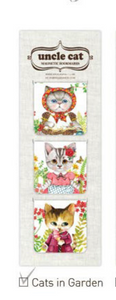 Uncle Cat Magnetic Bookmarks