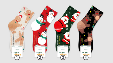 Merry Pop Pop - Holiday Socks
