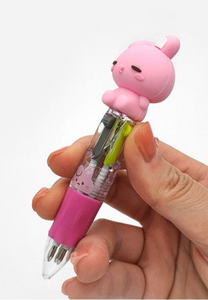 Lazy Star 0.7mm 4 Colour Mini Ball Point Pen