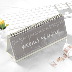 Colour Standing Weekly Planner (Undated)