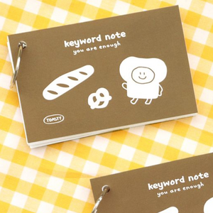 Toasty Ring Keyword Note