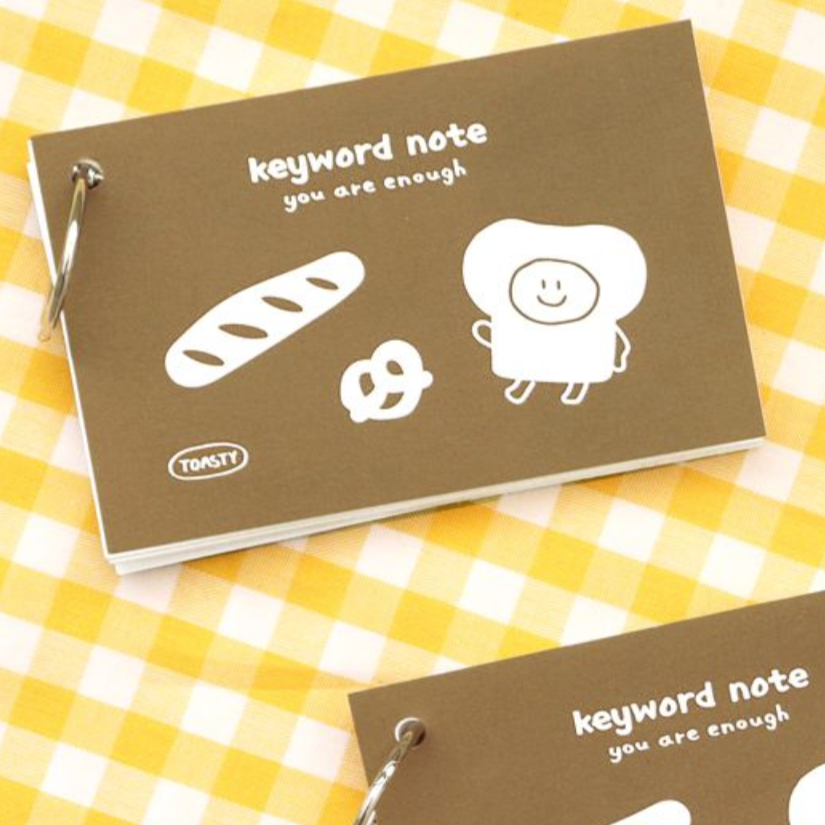 Toasty Ring Keyword Note
