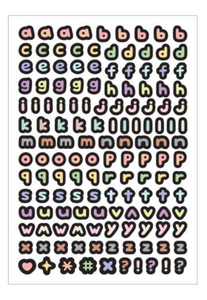 Basic Calligraphy Alphabet Sticker Pack (10 Sheets)