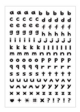 Load image into Gallery viewer, Basic Calligraphy Alphabet Sticker Pack (10 Sheets)