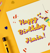 Load image into Gallery viewer, Rolling Alphabet/ Number Removable Sticker Pack, Cursive Writing