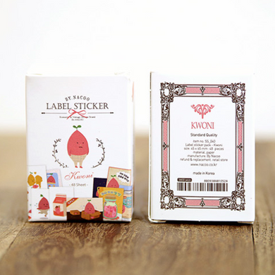 Label Sticker Pack - Kwoni