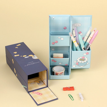 Load image into Gallery viewer, Box Desk Organizer (Small) - Mongalmongal