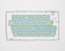 Load image into Gallery viewer, Swimming Washi Tape - 88