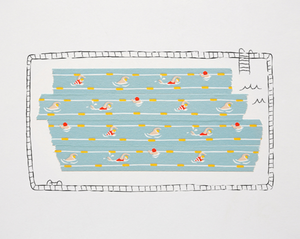 Swimming Washi Tape - 88