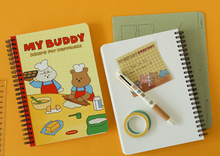 Load image into Gallery viewer, Twin Ring Note (My Buddy) - 03 Recipe (Grid)