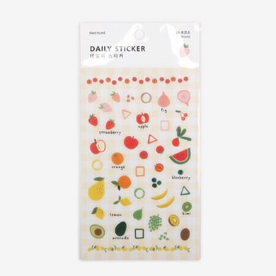 Daily Sticker - 19 Fruit