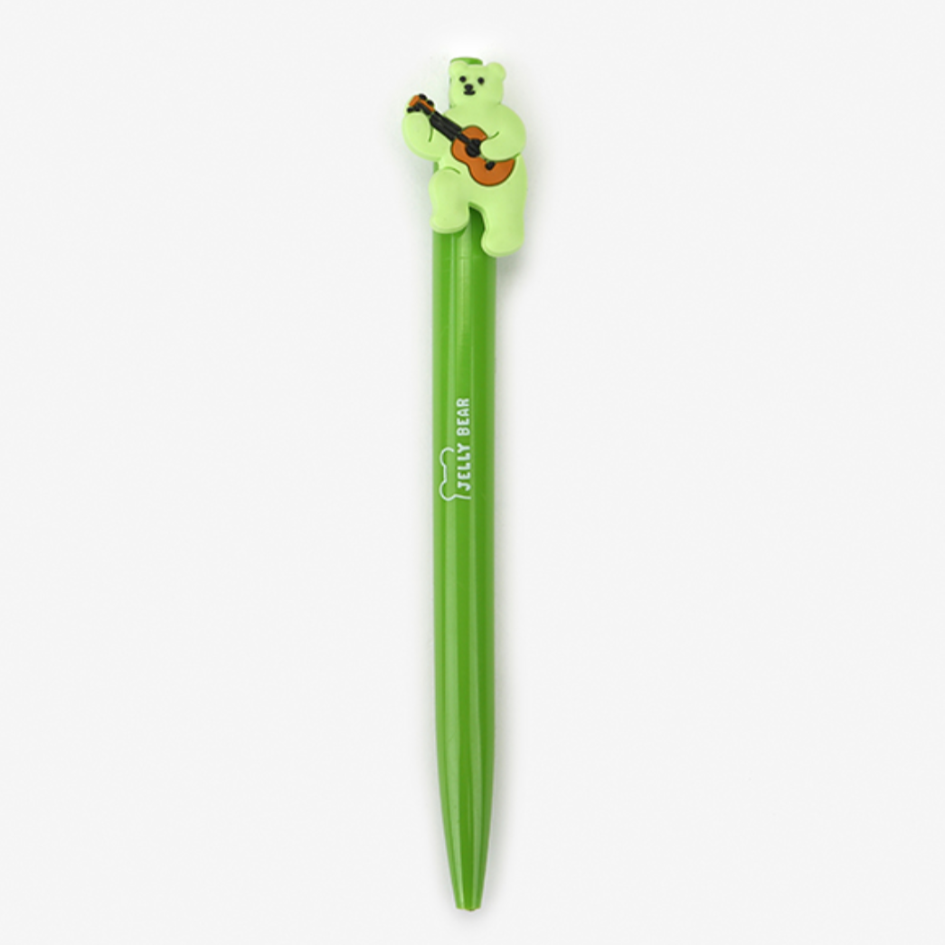 Jelly Bear Gel Pen - Avo