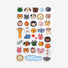 Load image into Gallery viewer, Line Hologram Sticker - 05 Drawing Animal