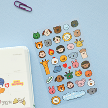 Load image into Gallery viewer, Line Hologram Sticker - 05 Drawing Animal