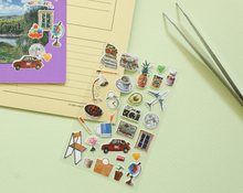 Load image into Gallery viewer, Line Hologram Sticker - 08 Object