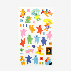 Paper Sticker - 07 Jelly Bear