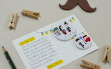 Load image into Gallery viewer, Hello Seoul - Badge Card - 7am