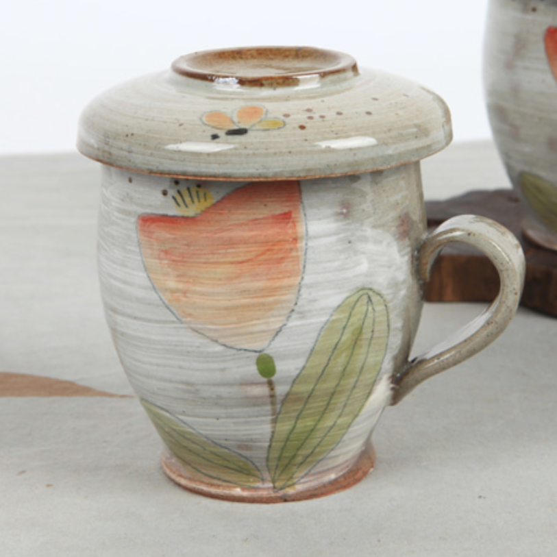 Buncheong Tulip Mug