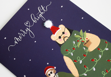 Load image into Gallery viewer, Leon Christmas Card